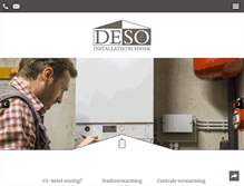 Tablet Screenshot of deso-tsb.nl